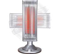 Kasart Stufa al Carbonio da Pavimento S260 NSKT-90-1/RC 1200W Oscillante 180° Riscalda 10m²