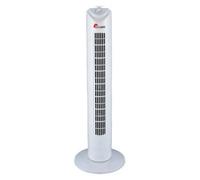 Kasart Ventilatore a torretta 45W H80 cm 230V-50Hz a 3 velocità colore bianco