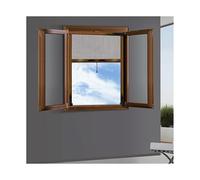Zanzariera a rullo per finestra con frizione 100x170 colore Avorio Ral 1013 zanz