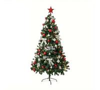 Kasaviva, Albero di Natale Artificiale Cervino (senza addobbi), per Ambiente Natalizio, Decora il Natale in Casa, montaggio semplice e veloce (Altezza 120cm)