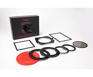 Kase Armour - Set di supporto magnetico per filtro con filtro polarizzatore e 2 telai