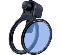 Kase Filtro magnetico per smartphone da 67 mm compatibile con Xiaomi 15 Ultra, Vivo X200 Pro, iPhone 17 Pro Max (anti-laser + clip magnetica), nero