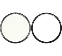 Kase Revolution - Filtro magnetico CPL in vetro ottico temperato antiurto con anello d'argento e adattatore (40,5 mm)