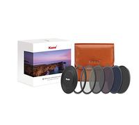 Kase Wolverine - Kit di filtri magnetici antiurto in vetro ottico temperato, 82 mm, con tappo magnetico CPL ND8 ND64 ND1000 e custodia 82