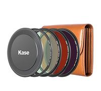 Kase Wolverine - Kit di filtri magnetici ND & CPL da 77 mm, include CPL + ND1000 + Soft GND0.9 + copriobiettivo + sacchetto filtro, vetro ottico temperato antiurto e filtro multirivestito HD