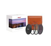 Kase Wolverine - Kit di ingresso con filtro magnetico in vetro ottico temperato, antiurto, 82 mm, include copriobiettivo magnetico CPL MCUV ND64 e custodia