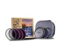Kase Wolverine Revolution Plus Master - Kit di filtri magnetici da 77 mm, include copriobiettivo CPL ND8 ND64 ND1000 e sacchetto filtro, vetro ottico temperato antiurto e anelli colorati