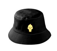 KASENFASHION KPOP Cappello da Pescatore per Ragazze e Ragazzi - Stray-K Berretto per Fan in Stile retrò Y2K, Accessorio Streetwear, Nero-a, Taglia Unica