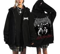 KASENFASHION Stray-K SKZOO Y2K Felpa con cappuccio - Felpa con cappuccio con cerniera dolce BangChan Lee Know Changbin Hyunjin Han Felix Seungmin I.N Harajuku Streetwear Unisex, Nero13., M