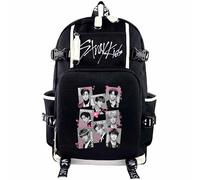 KASENFASHION Stray-K Zaino per la scuola - KPOP Zaino per studenti e studenti, zaino per computer portatile per tutti i giorni e la scuola, 9, 46*35*14cm, Sacco a pelo