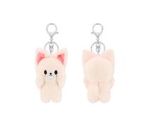 KASENFASHION Stray Kids ATE - Portachiavi magnetico con ciondolo SKZoo per zaino e portachiavi, 10 cm, Mickey Fox, 10 cm