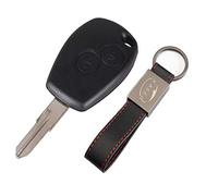 KASER Cover Guscio Scocca Chiave Telecomando 2 Tasti compatibile per Renault Clio Modus Twingo Kangoo Lama a Croce