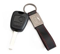 KASER Cover Guscio Scocca Chiave Telecomando compatibile per Peugeot 106 207 208 206 307 Citro C1 C2 C3 Toyota Aygo