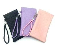 KASESSS 3 Pezzi Custodia Occhiali Morbida Pelle, Doppia Portatile Portaocchiali Morbido Con Tracolla, Custodia Occhiali Da Sole Da Borsa Con Chiusura A Pressione Glasses Case Per Donna Uomo