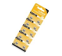 KASFDBMO 10 batterie a bottone LR626 da 1,5 V, alcaline, alimentazione stabile per gadget e accessori, sostituisce batterie a bottone AG4/LR66/177/GP77A ad alta durata