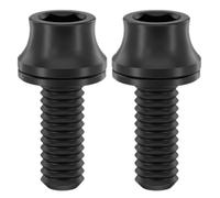 KASFDBMO 2 bulloni per gabbia per bottiglie d'acqua per bici, viti a testa esagonale, viti M5 x 12 mm, viti a vite per biciclette, bulloni ad acqua