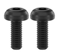 KASFDBMO 2 bulloni per gabbia per bottiglie d'acqua per bici, viti a testa esagonale, viti M5 x 12 mm, viti a vite per biciclette, bulloni ad acqua