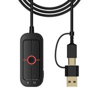 KASFDBMO Adattatore audio esterno di USB degli indipendenti con il suono surround immersivo per musica ed il gioco
