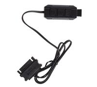 KASFDBMO ARGB Controller 50CM Cavo Ampia Compatibilità 5V 3Pin A Scheda di Controllo Alimentatore Nero Piccolo Fan Argb