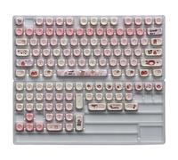 KASFDBMO Autunno Cucciolo Keycaps 120Keys Sublimazione Termica Tastiere Meccaniche Keycaps Per Office Gaming Tastiere