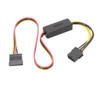KASFDBMO Cavo adattatore di alimentazione Sata 8PIN femmina a cavo del disco rigido Sata con scheda di riduzione della tensione per i computer dei giocatori Cavo di alimentazione 8PIN