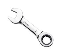 KASFDBMO Chiave a cricchetto precisa con manico corto con doppia testa per spazi ristretti biciclette tuning assemblaggio mobili per gli appassionati di attività domestiche