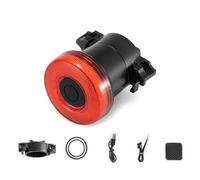 KASFDBMO Ciclismo Ridings LED Fanale Posteriore Bici Luce Posteriore Torcia Elettrica Biciclette Coda Bici Sensore Freno Sensori Luce