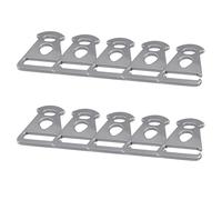 KASFDBMO Clip isolata modificabile del tenditore della Corda della Tenda Non ossidata per i rifugi Campeggio Accessori per Attrezzature da Esterno Clip modificabile della Corda