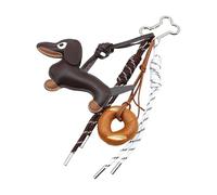 KASFDBMO Keychain Dog Canottoni Da Baseball Per Cani A Corsa Intrecciata Intrecciata A Sospensione Tastiera Per Tastieri Decorazioni Fascino Decorazioni Le Della Chiave Cioccola