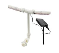 KASFDBMO Le fontane solari di alta pressione raddoppiano la testa per le fontane solari resistenti alla corrosione dei grandi stagni e dei cortili con le operazioni calme