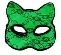 KASFDBMO Maschera Gatti In Pizzo Maschera Luci Nella Notte A Faccia Halloween Natalizio Costumi Per Feste Per Le Luci Notturne Da Donna Cats