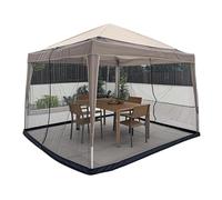 KASFDBMO Materiali resistenti all'acqua del poliestere della tenda dei baldacchini della prova delle zanzare leggeri per la barriera del poliestere di durevolezza della spiaggia di campeggio del