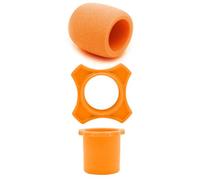 KASFDBMO Set di 3 spugne morbide per microfoni stabilizzatori coperture protettive per studi e spettacoli teatrali microfoni da studio