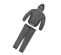 KASFDBMO Set di abbigliamento da campeggio a prova di zanzare con tessuto resistente agli strappi per proteggere la pesca uomini donne resistenza all'aperto usura