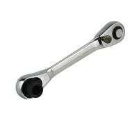 KASFDBMO Set di chiavi a cricchetto a doppia testa a due direzioni 72 denti resistenti alla ruggine elettrolitica adatta per spazi ristretti Set di cacciaviti a cricchetto portatili fai da te