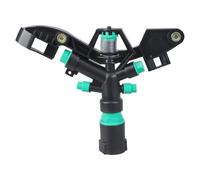 KASFDBMO Testa irrigatore rotante professionale a 360 4 ugelli regolabili per irrigazione ampia area per agricoltura giardini prati ugello irrigazione giardino resistente