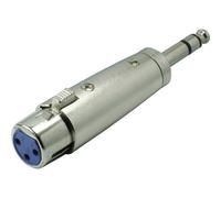 Kash 55035 Adattatore XLR Presa XLR - Spina jack da 6.3 mm Stereo Numero Poli (