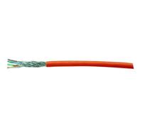 Kash 70I019 Cavo di rete CAT 7 S/FTP 4 x 2 x 0.25 mm² Arancione 100 m