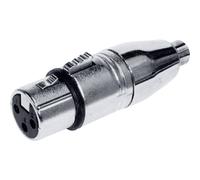 Kash Adattatore XLR Presa XLR - Presa RCA Mono Numero Poli (num):3 1 pz.