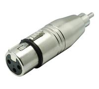 Kash Adattatore XLR Presa XLR - Spina RCA Mono Numero Poli (num):3 1 pz.