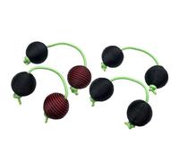 Kashaka Balls - Aslatuas Rhythmic Balls, Wood Shaker Rhythmic Balls | Sand Eggs Asalato Shaker strumento a percussione con regolabile, Kashaka Music Percussion Tool per concerti