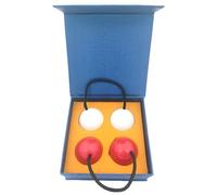 Kashaka Shaker, Asalato Shakers, 2 pezzi Rhythmic Sand Ball Wooden Percussion Strumento Compact Size Lightweight Design, Ball Shakers for Gathering, Wedding, 5,91 x 5,91 x 2,56 pollici