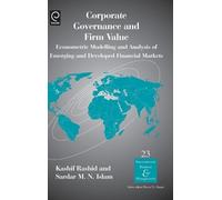 Kashif Rashid Corporate Governance and Firm Value (Copertina rigida)