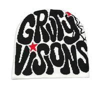 Kashyke Minus Two Berretto Minustwo Y2k Berretti in Maglia per Donna Uomo Berretto Web Morbido Sciatto Maglia Cappello Invernale Outdoor, Taglia unica