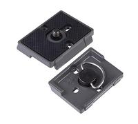 KASINshooting Confezione da 2 teste per treppiede per fotocamera SLR 200PL-14, piastra a sgancio rapido per accessori fotografici Manfrotto (200PL-14A)
