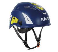 Kask Casco Di Protezione SuperPlasma AQ HI VIZ elmetto WHE00105 Super Plasma AQ HI VIZ alta visibilità vari colori disponibili (251 - blu/yellow)