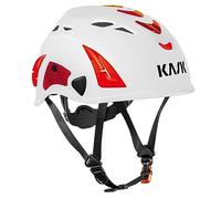 Kask Casco Di Protezione SuperPlasma AQ HI VIZ elmetto WHE00105 Super Plasma AQ HI VIZ alta visibilità vari colori disponibili (241 - white/red)