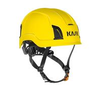 KASK, casco protettivo Zenith X, per il settore edile, da arrampicata, da lavoro, con manopola di regolazione, EN397, EN50365, EN12492, colore: giallo