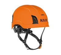 KASK, casco protettivo Zenith X, per il settore edile, da arrampicata, da lavoro, con manopola di regolazione, EN397, EN50365, EN12492, colore: arancione