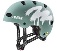 Kask UVEX Kid 4 Style MIPS, grün